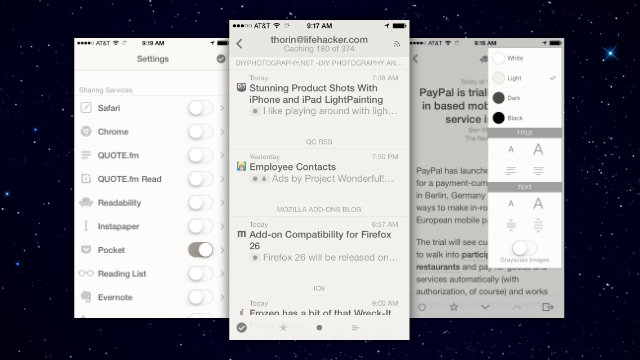 Reeder Adds Themes And Landscape Support