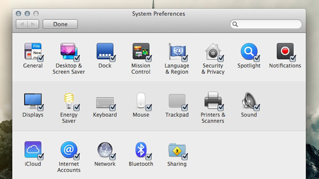 How To Hide Icons In OS X’s System Preferences