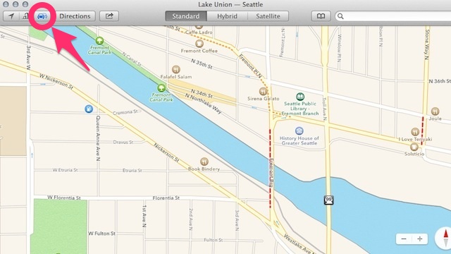 Show Traffic And Road Incidents In Maps For Mavericks