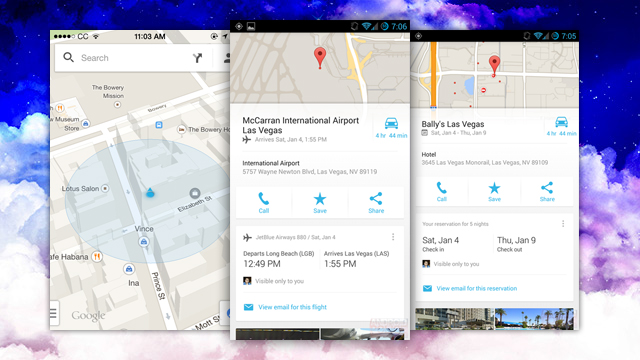 Google Maps Shows Your Hotel, Flight And Restaurant Reservations