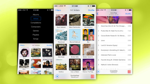 Ecoute Is A Simple And Attractive Alternative To The iPhone Music App