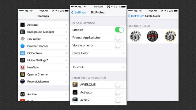 BioProtect Locks Down Your iPhone Apps With Your Fingerprint