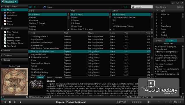App Directory: The Best Music Player Application For Windows