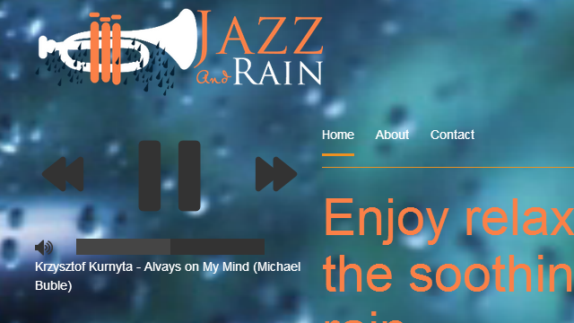 Jazz And Rain Plays The Most Soothing Of Sounds While You Work