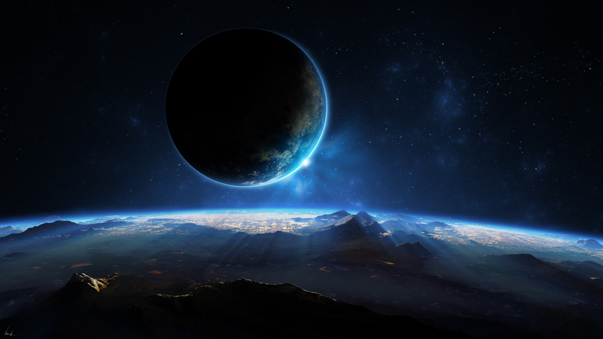 Weekly Wallpaper: Put (Fake) Planets On Your Desktop