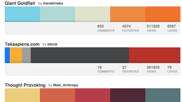 Browse Popular Colour Palettes To Snazz Up Presentations