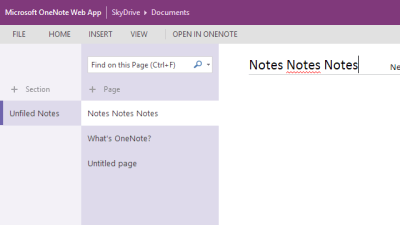 OneNote On The Web Updates With Simpler Interface