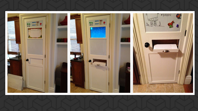 Build A Hidden Kitchen Computer Into Your Pantry