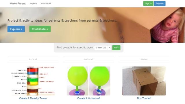 MakerParent Aggregates Collaborative DIY Projects For Adults And Kids