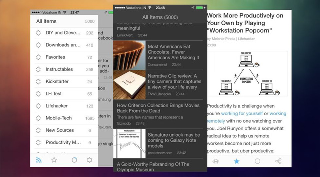 Ziner Is A Gorgeous Free News Reader That Syncs With Feedly