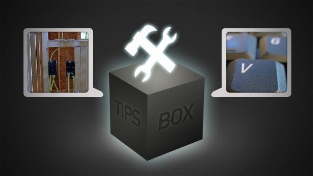 From The Tips Box: Open Walls, Slow Windows Laptops, TV Storage