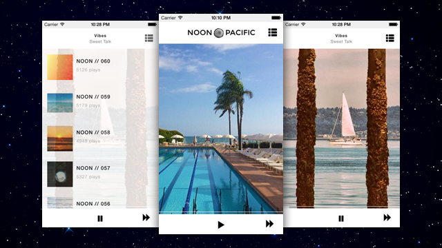 Noon Pacific For iPhone Takes Your Awesome Weekly Playlists With You