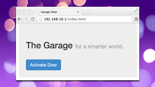 Open Your Garage Door Via A Phone Browser With Raspberry Pi