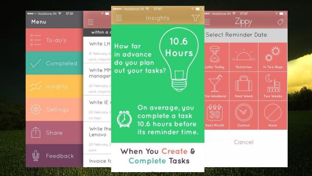 Zippy Provides Statistical Insights For Your To-Do List Habits