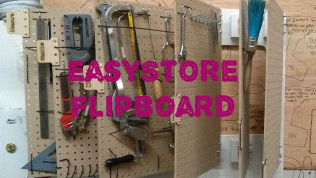 Build A Hinged Pegboard Storage System For Your Workshop