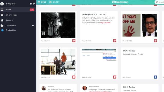 Likeastore Collects All Your Social Likes And Favourites In One Place