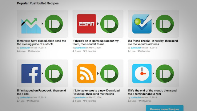 Pushbullet’s IFTTT Channel Turns Any Trigger Into A Notification