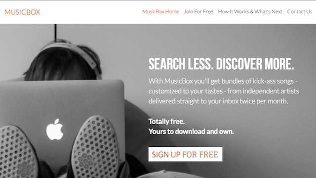 MusicBox Delivers New, Free Music To Download Twice A Month