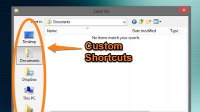 How To Add Your Own Shortcuts To Windows’ Save Dialog