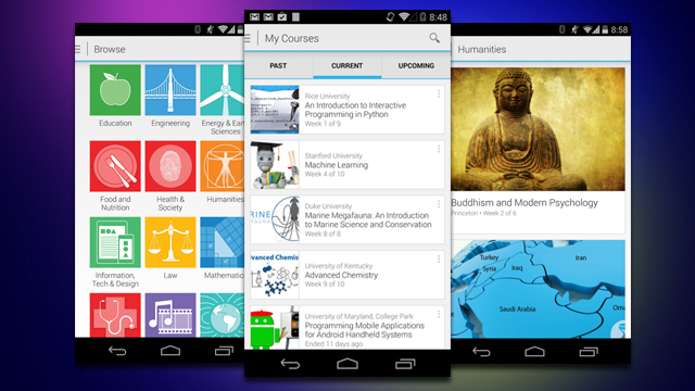Coursera’s Android App Allows You To Download Lectures For Mobile Use