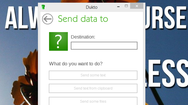 Dukto Shares Files, Text And Clipboard Contents Between Computers