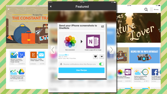 IFTTT Brings App Automation To iPad, Adds Collections