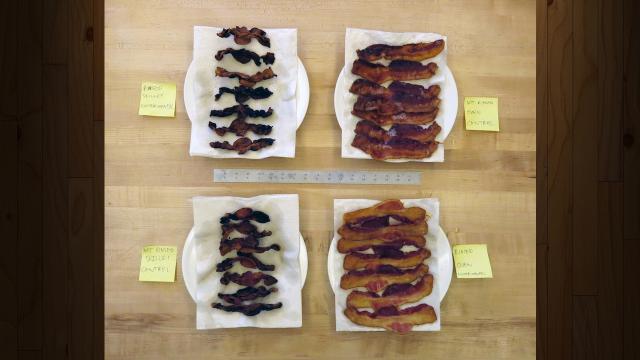 A Scientific Approach To Minimising Bacon Shrinkage