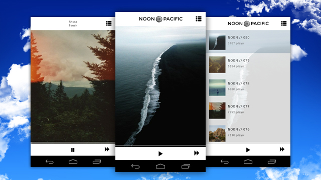 Noon Pacific For Android Puts Awesome Weekly Playlists On Your Phone