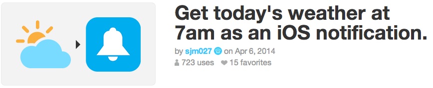 How To Make Your iOS Notifications Smarter With IFTTT