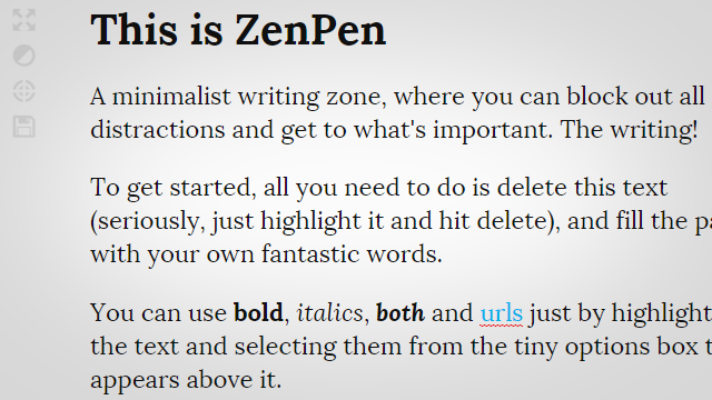 ZenPen Is A Distraction-Free Online Writing Zone