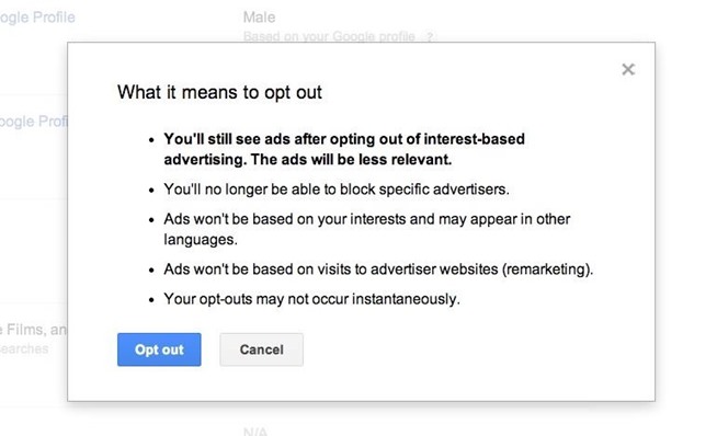 How To Limit Gmail’s Personalised Ads