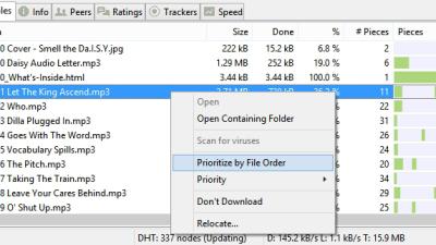Download Music And TV Shows In Sequential Order With uTorrent