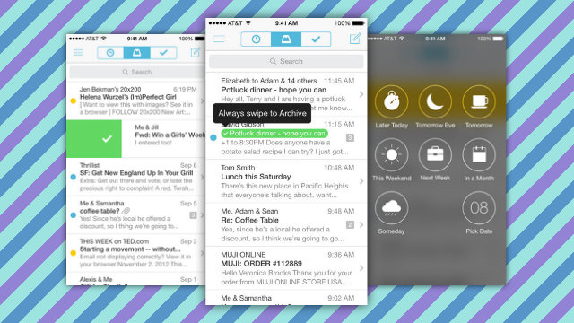Mailbox For iOS Gets ‘Auto-Swipe’, Dropbox Sync
