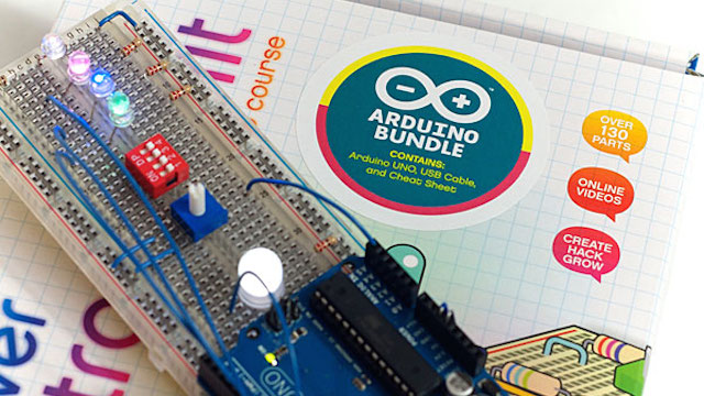 The Discovering Arduino DIY Kit Gets You Started With Electronics