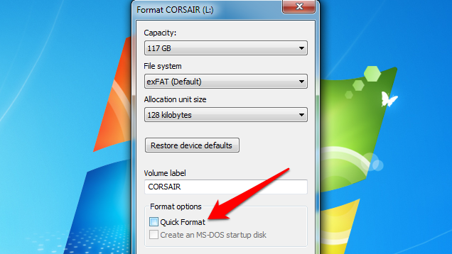 Avoid ‘Quick Formatting’ Flash Drives To Prevent File Recovery