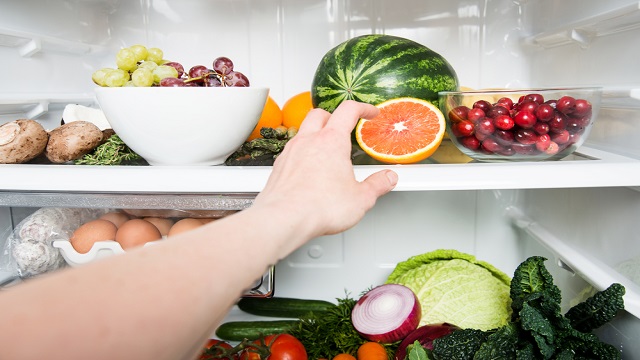 Move Healthier Foods To The Middle Shelf In Your Fridge