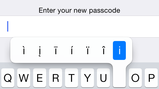 Use Special Characters For An Easy, Complex iPhone Password