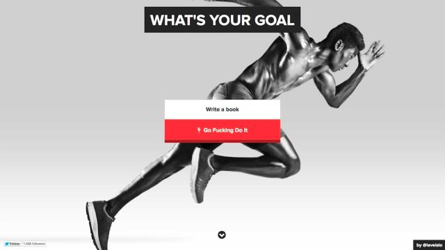 Go F**king Do It Tracks Your Goals, Charges You Real Money If You Fail