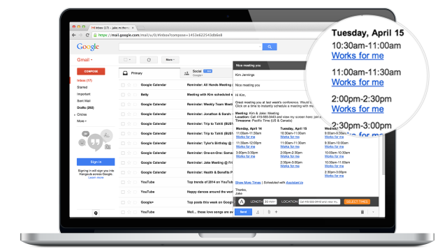 Assistant.to Takes The Hassle Out Of Scheduling One-On-One Meetings