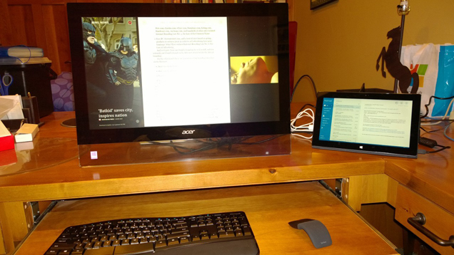 Turn A Windows 8 Tablet Into A Desktop PC