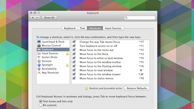 Learn To Navigate All Of OS X With Keyboard Shortcuts And This Guide