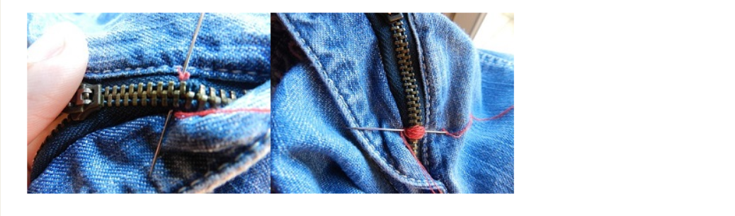 Fix A Zipper That’s Gone Off The Tracks With A Few Stitches