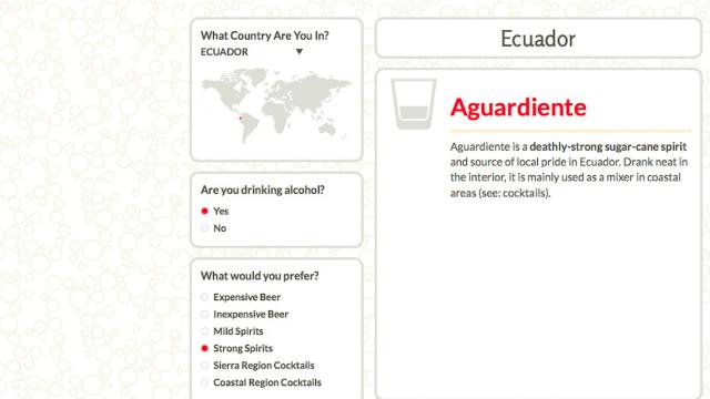 This Interactive Guide Helps You Drink Like A Local When You Travel