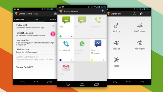 Light Flow Customises Android’s LED Notifications, No Root Required