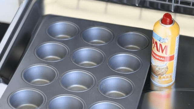 Use Cooking Spray Over A Dishwasher Door To Avoid A Mess