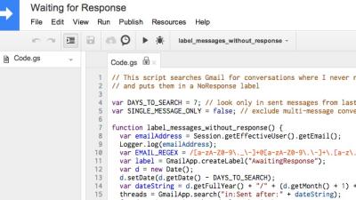 Find Unanswered Emails With A Google Apps Script