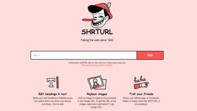 Shrturl Edits Text And Images On Any Web Page And Shares It