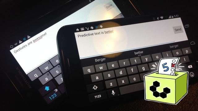 Five Best Android Keyboards