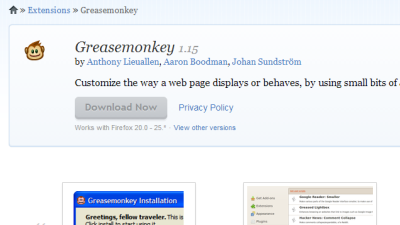 Greasemonkey 2.0 Release Breaks Some Userscripts