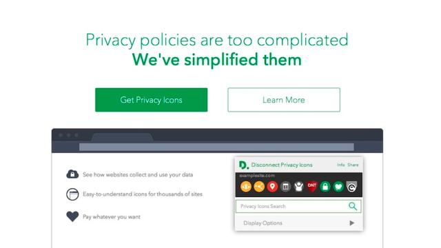 Disconnect’s Privacy Icons Simplify Complicated Privacy Policies